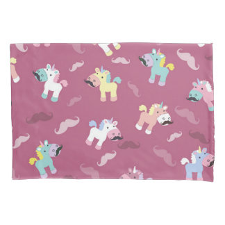 Mustachio Unicornio! Kissenbezug