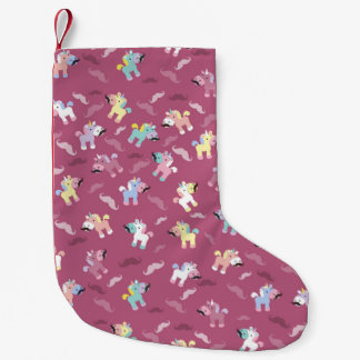 Mustachio Unicornio Kleiner Weihnachtsstrumpf
