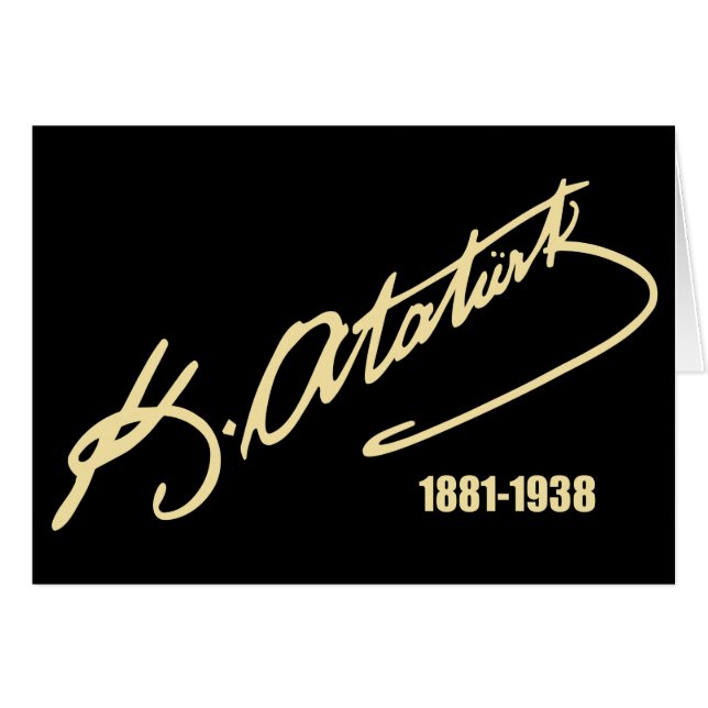 Mustafa Kemal Ataturk (Vorderseite (Horizontal))