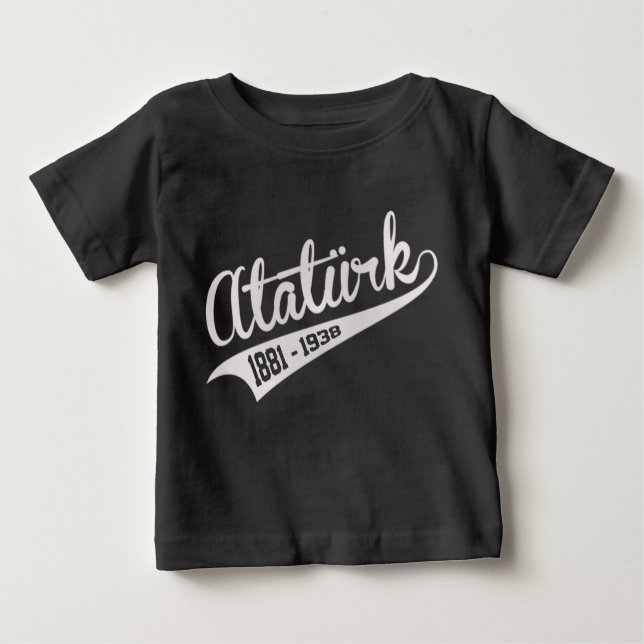 Mustafa Kemal Ataturk Baby T-shirt (Vorderseite)