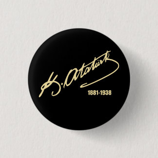 Mustafa Kemal Ataturk Button