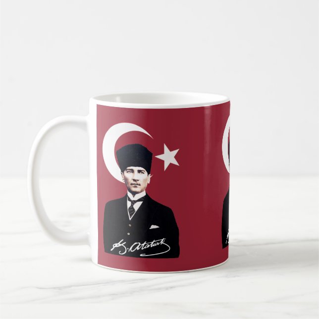 Mustafa Kemal Atatürk Kaffeetasse (Links)