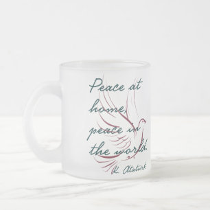 Mustafa Kemal Ataturk Mattglastasse