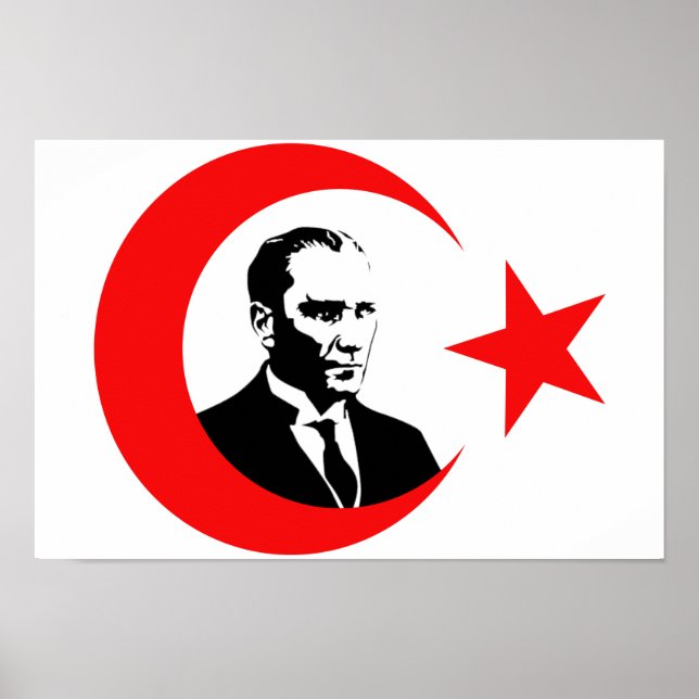 Mustafa Kemal Ataturk Poster (Vorne)