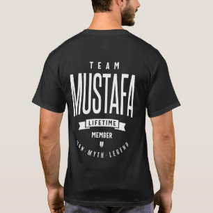 Mustafa Personalisiert Name Geburtstagsgeschenk T-Shirt