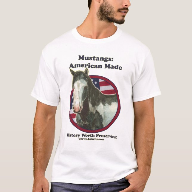 Mustang: Amerikaner gemacht T-Shirt (Vorderseite)