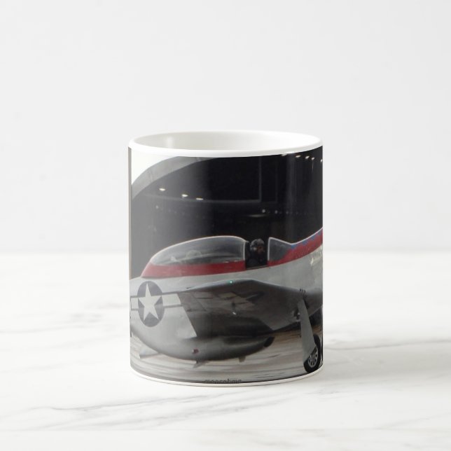 Mustang der Diamantmarkierungs-P-51 Kaffeetasse (Mittel)