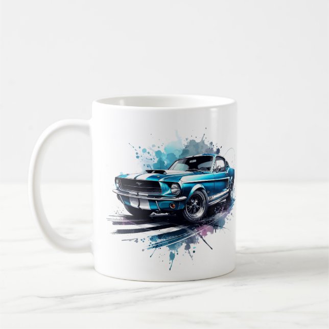 Mustang Fastback Coffee Tasse (Links)