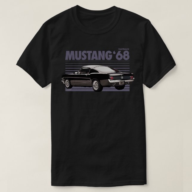 MUSTANG FASTBACK T-Shirt (Design vorne)