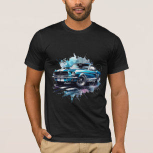 Mustang Fastback! T - Shirt der Männer