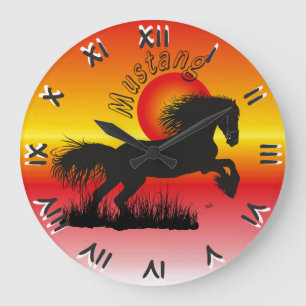 Mustang für Pferdeliebhaber Uhr