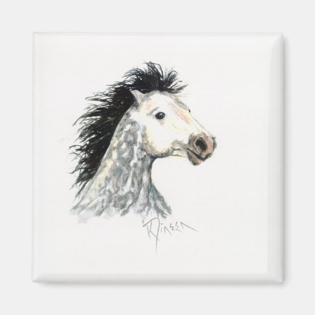 Mustang Horse Magnet (Vorne)