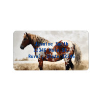 Mustang Horse Painting