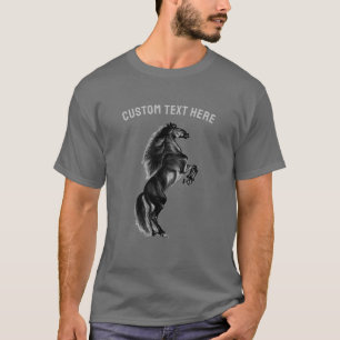 Mustang Horse T - Shirt mit benutzerdefiniertem Te