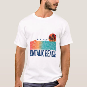 Mustang Island State Park Texas Männer surfen Frau T-Shirt