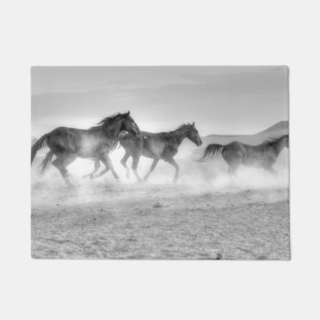 Mustang-Lauf Fußmatte (Vorderseite)