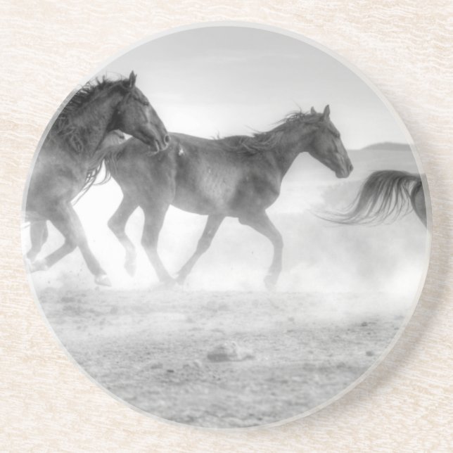 Mustang-Lauf Getränkeuntersetzer (Vorne)