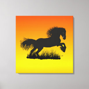 Mustang Leinwand