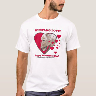 Mustang-Liebe T-Shirt