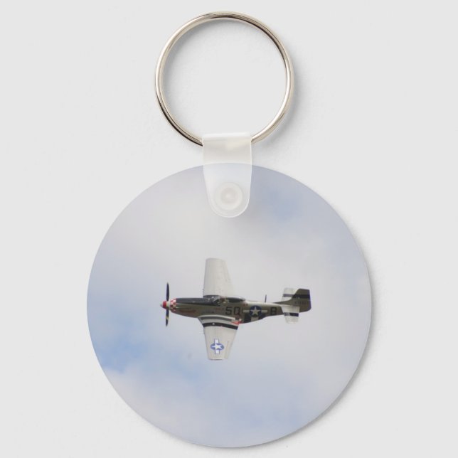 Mustang P51 Schlüsselanhänger (Vorderseite)