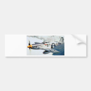 MUSTANG P-51 AUTOAUFKLEBER