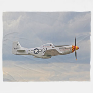 MUSTANG P-51 FLEECEDECKE