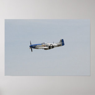 Mustang P-51 Poster
