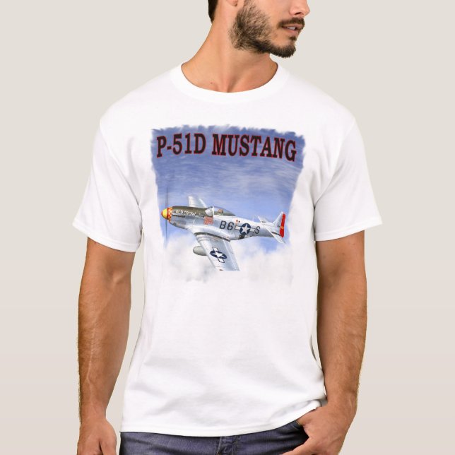 MUSTANG P-51 T-Shirt (Vorderseite)