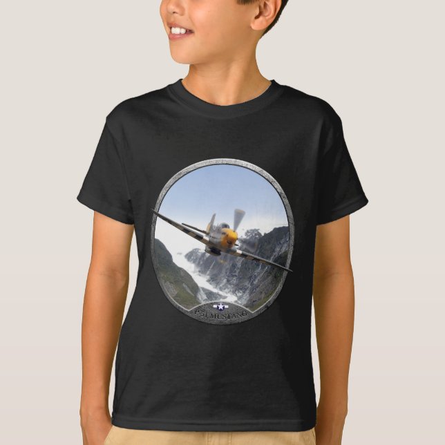Mustang P-51 T-Shirt (Vorderseite)