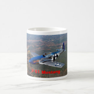 Mustang p-51 tasse