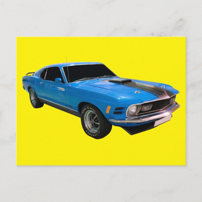 Mustang Postkarte (Vorderseite)