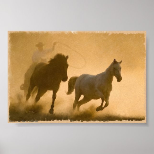 Mustang Roundup Poster (Vorne)