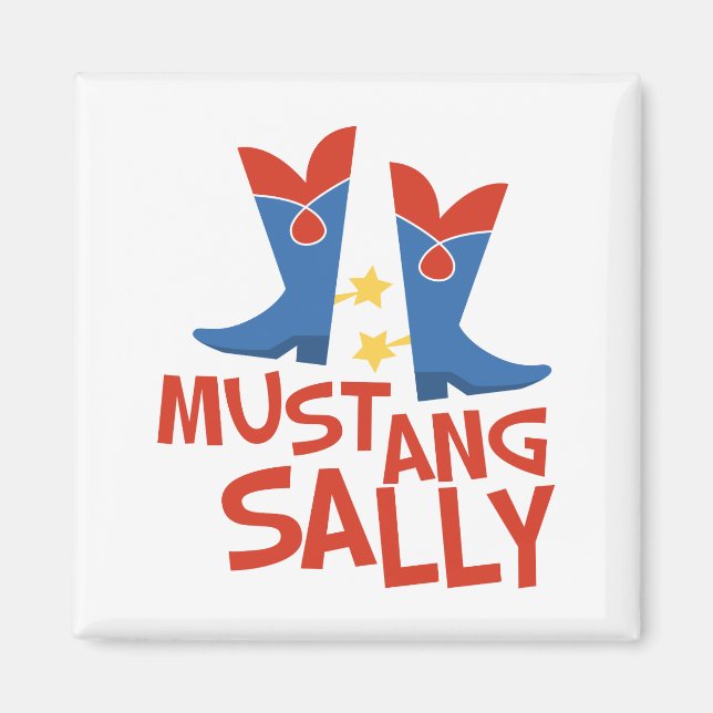 Mustang Sally Magnet (Vorne)
