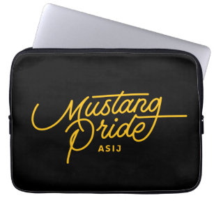 Mustang-Stolz-Neopren-Laptop-Hülse Laptopschutzhülle