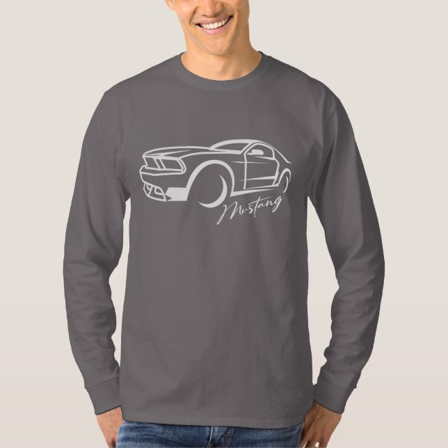 Mustang T-Shirt (Vorderseite)