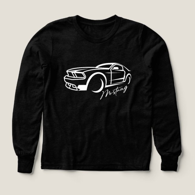 Mustang T-Shirt. (Design Vorderseite)