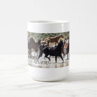 Mustang-Tasse mit dem Sonnenuntergang-Band! Tasse