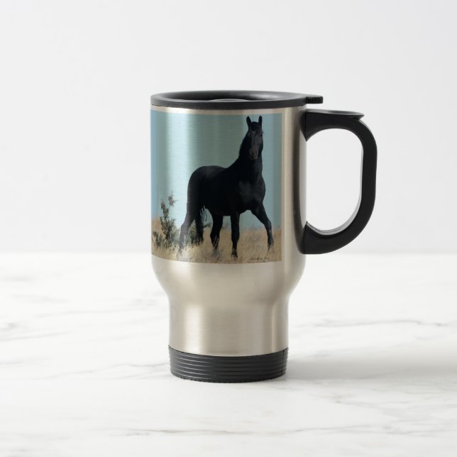 Mustang-Tasse Reisebecher (Rechts)