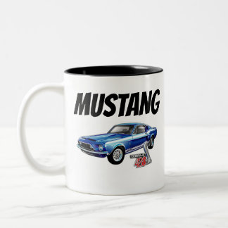 Mustang Two-Tone-Kaffee-Tasse Zweifarbige Tasse
