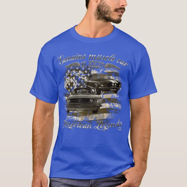 Mustang USA 60s muscle gift T-Shirt (Vorderseite)