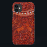 Mustang-Westernleder iphone 5 Fall Case-Mate iPhone Hülle<br><div class="desc">Ein Vintager lederner Blickfall,  der wilde Pferde kennzeichnet. Bemerken Sie bitte,  dass,  wie ALLE Zazzle Hüllen,  dieses nicht wirkliches Leder ist,  es ist ein lederner Druck auf einem glatten Plastikfall.</div>