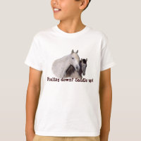 Mustangs Sally u. Wilson-KinderunisexShirt