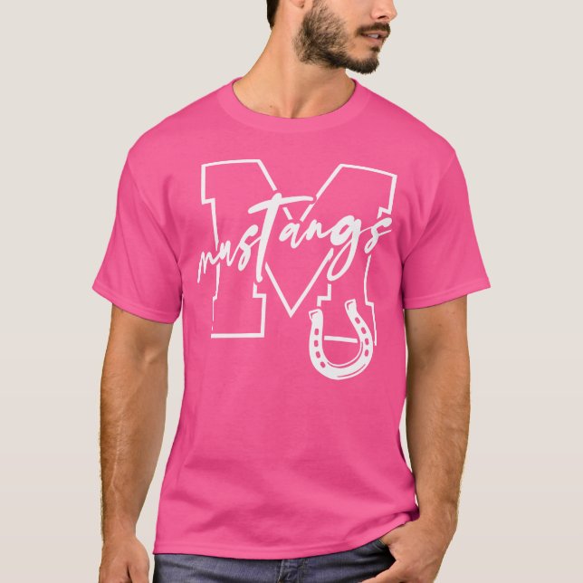 Mustangs T-Shirt (Vorderseite)