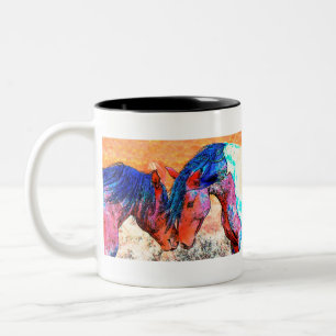 Mustangs Zweifarbige Tasse