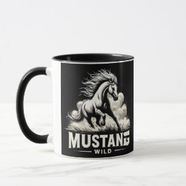 MustangWild Cremello Cup Tasse