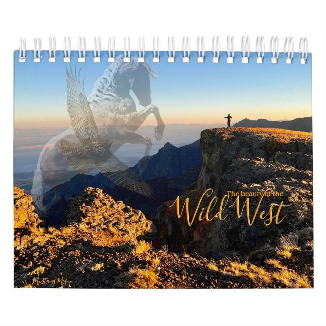 MustangWilds Kalender 2026 "Wilder Westen"  (Titelbild)