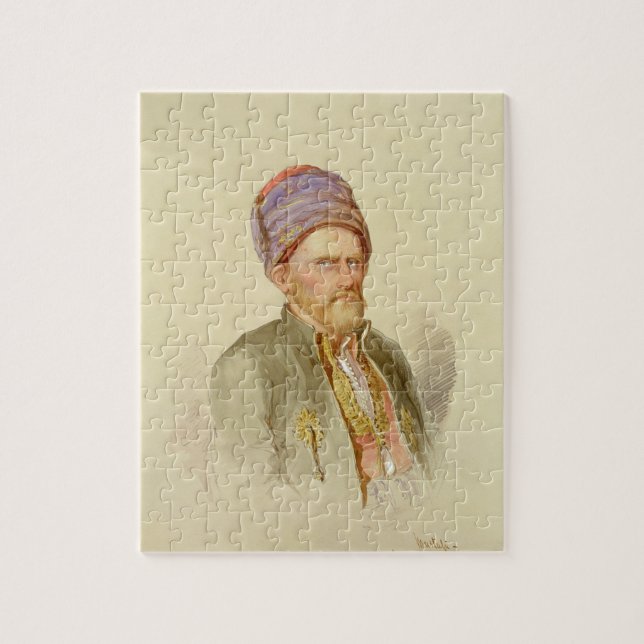 Mustapha - Moslem von Batum, c.1852 Puzzle (Vertikal)