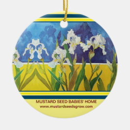 MUSTARD SÄDEN WACHSEN - ORNATION DURCH PERRY RITCH KERAMIK ORNAMENT