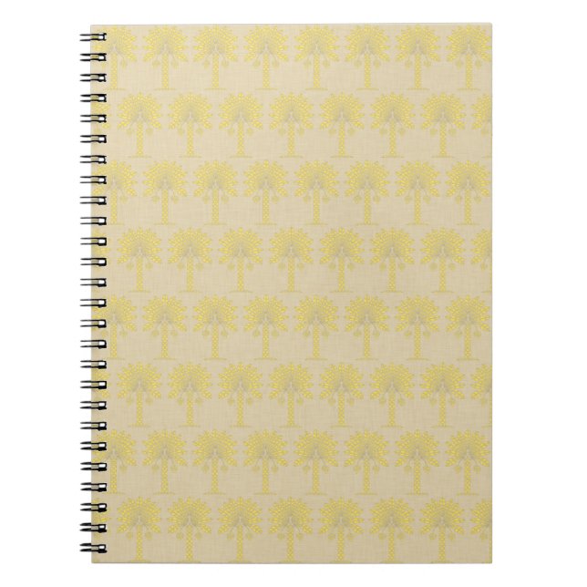 Mustard Spice Moods Palm Notizblock (Vorderseite)
