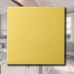 Mustard Yellow Solid Color | Klassisches Elegant Fliese<br><div class="desc">Mustard Yellow Solid Color | Classic | elegant | Trendy | Stilvoll | Geschenk</div>
